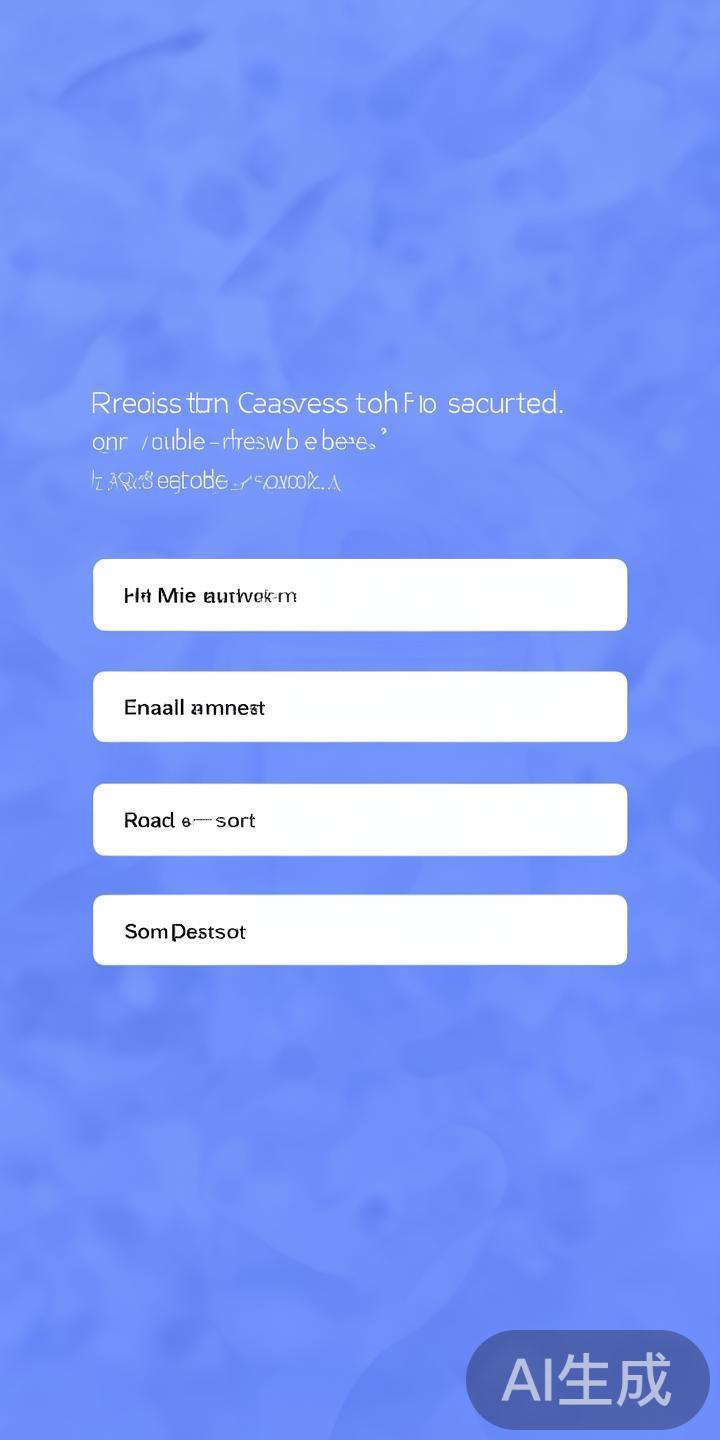 填写注册信息：用户请根据提示填写手机号或邮箱、设置